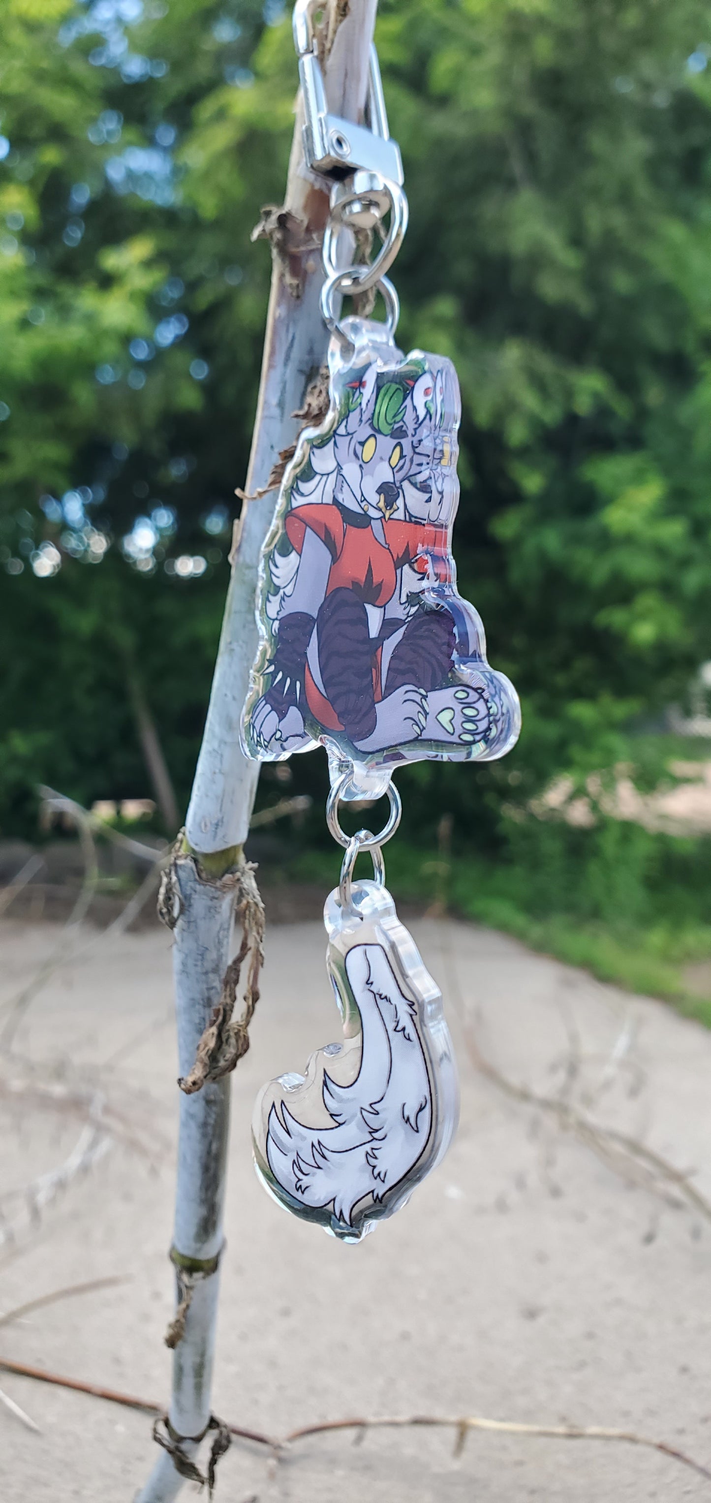 Roxy Tail Charm