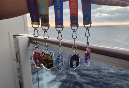 TF:O all 5 lanyards